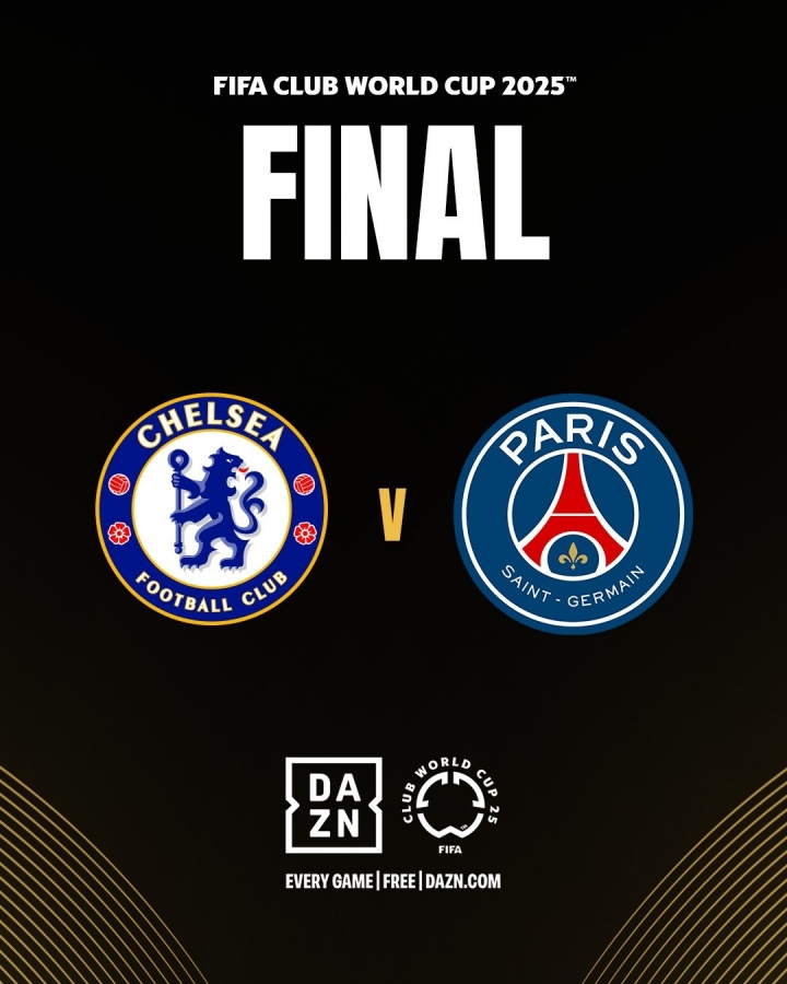 青年風(fēng)暴對(duì)決！俱樂(lè)部世界杯決賽：巴黎與切爾西于7月14日開(kāi)始